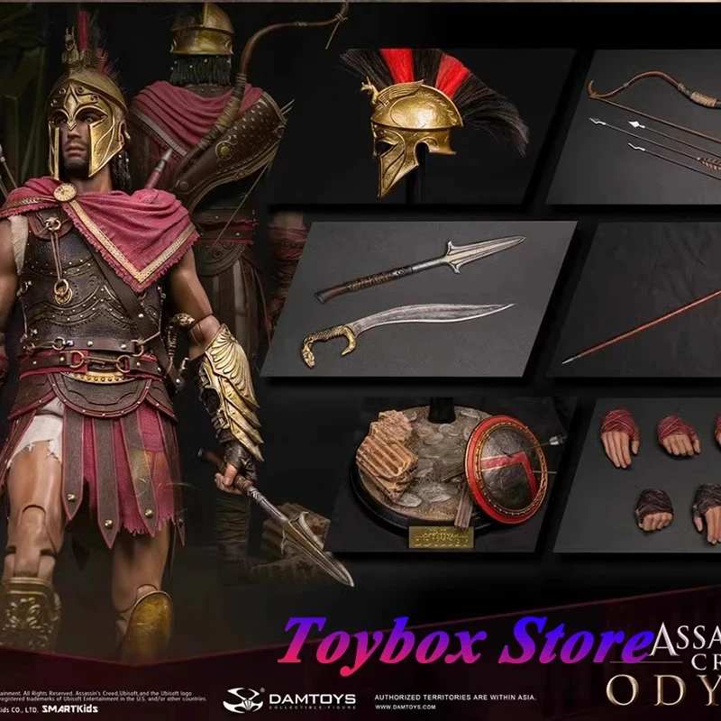 Фото Лимитированная серия DAM DAMTOYS DMS019 1/6: Фигурка бронированного воина Alexios Odyssey с изящным щитом, модель-украшение, 12 дюймов №1