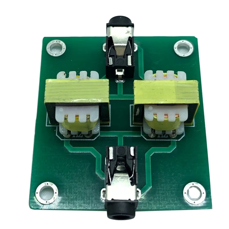 

MOOL Interference Isolator,Stereo Audio Aunty-Interference Isolator Transformer Noise Filter