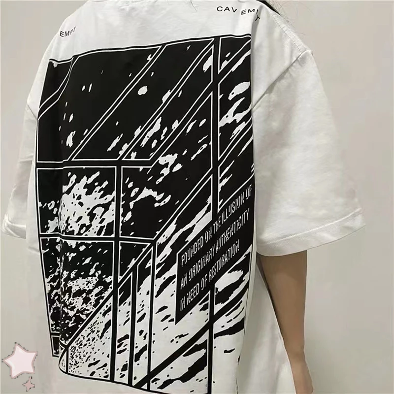

Футболка оверсайз с логотипом Cav Empt в стиле хип-хоп