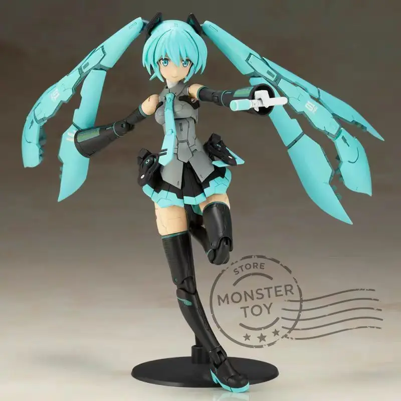 Фото В наличии: Набор пластиковых моделей Kotobukiya FA129 Frame Arms Artist Miku в масштабе 1/100, полностью подвижный, с подвижными частями. №5