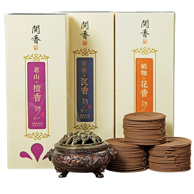 

120 шт., спираль из сандалового дерева