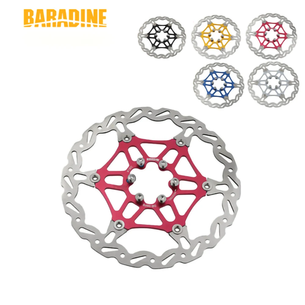 

Baradine DB-06 Mountain MTB DH Bike Floating Disc Brake Rotor 160mm 180MM Float Cycling Bicycle Rotors Bike Accessories