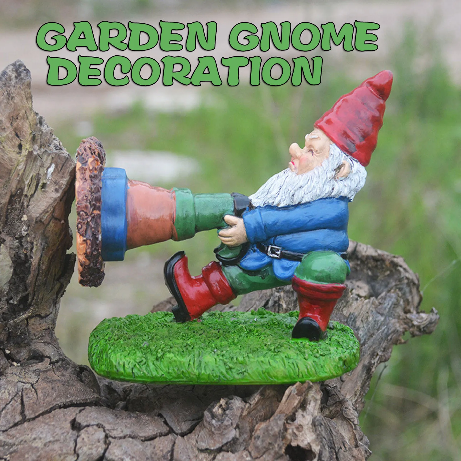 

Украшение для дома, забавный гном скульптур, украшение сада