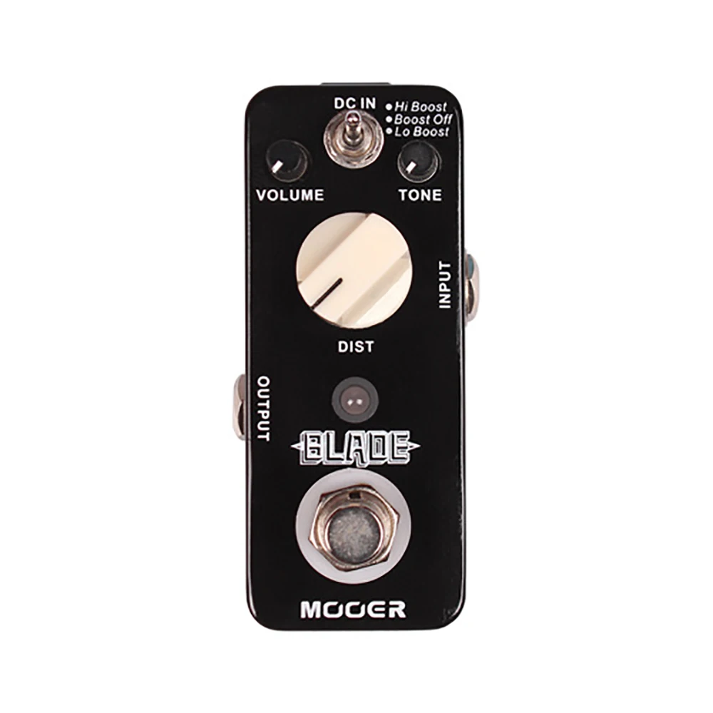 

Mooer MMD1 Blade High Gain Distortion Guitar Effect Pedal with 3 Working Modes Hi/Lo/Off Boost Guitar Accessories