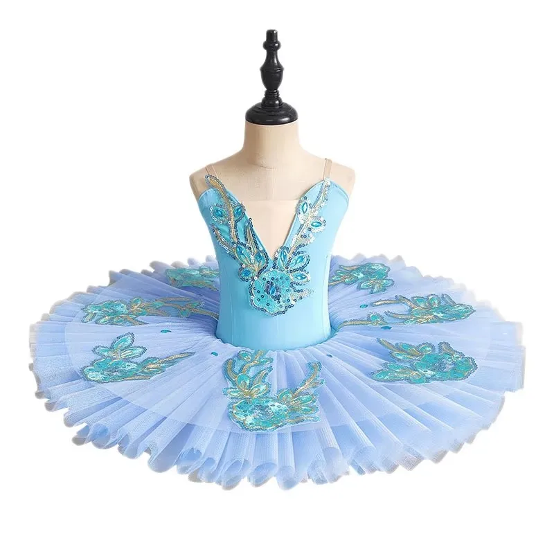 Новое профессиональное балетное платье Голубое небо классическая балетная юбка