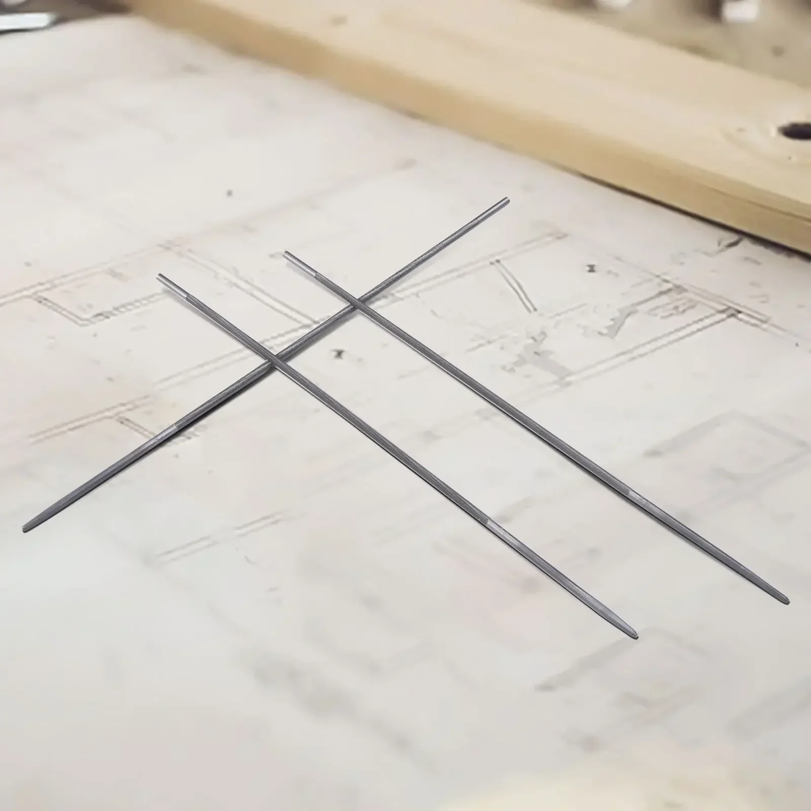 Надежный и простой в использовании набор напильников для заточки бензопилы