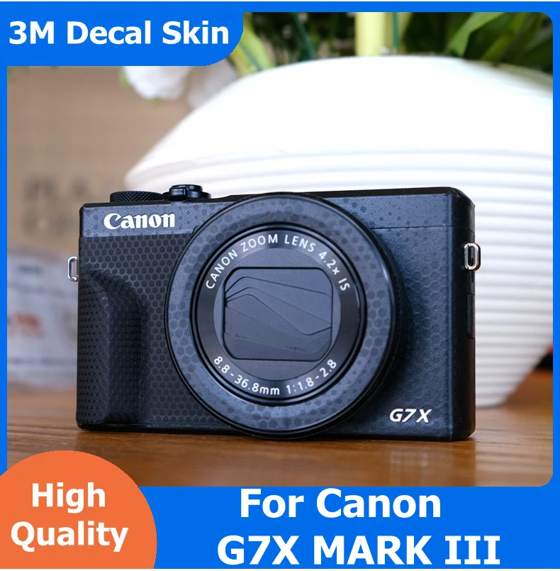 

G7XIII G7X3 Decal Skin Vinyl Wrap Film Camera Protective Sticker Protector Coat For Canon G7X MARK III M3 3 MARK3 MARKIII G7XM3