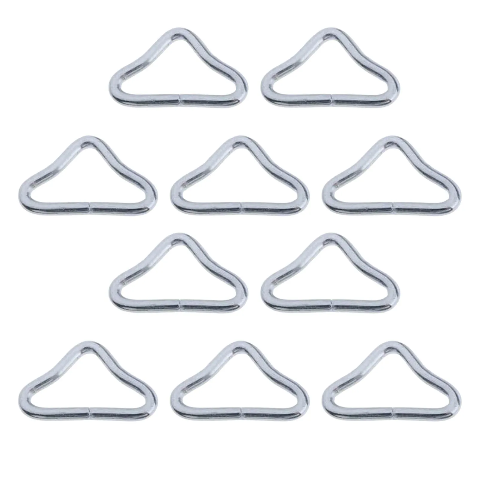 

Trampoline Triangle Ring Trampoline Buckle V-Rings Metal Stainless Steel Ring Loop Trampoline Accessories For Jumping Bed