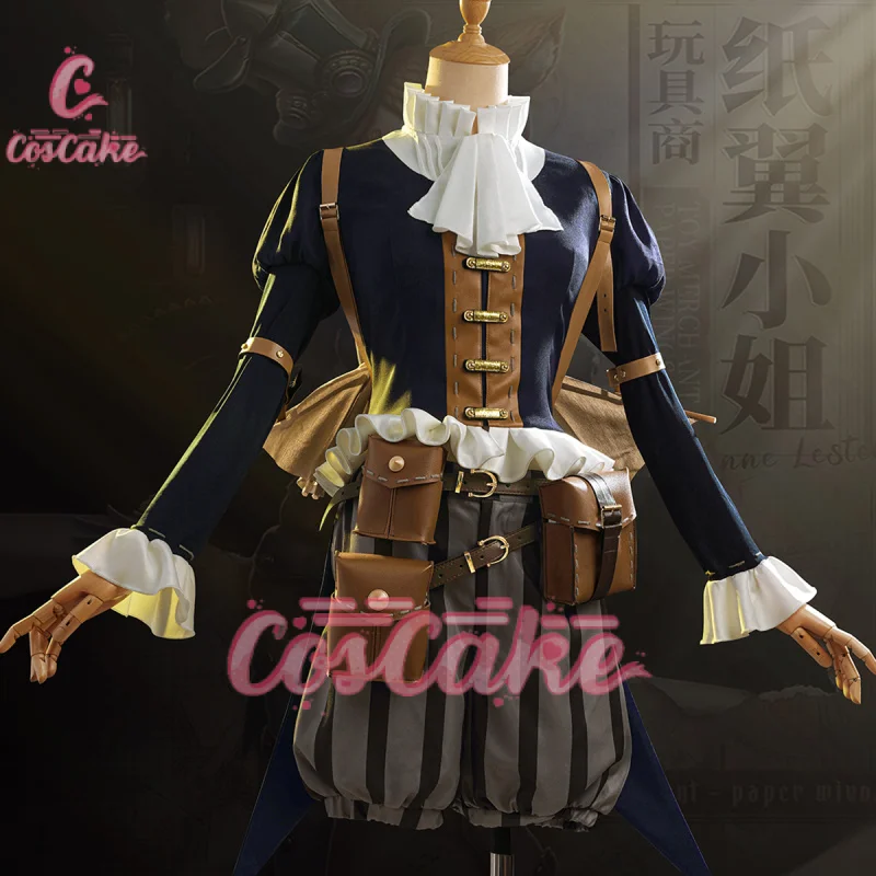 Anne Lester Toyman Zang Косплей Костюм Game Identity V Ролевая игра Игрушка Торшер Женщины Мужчины