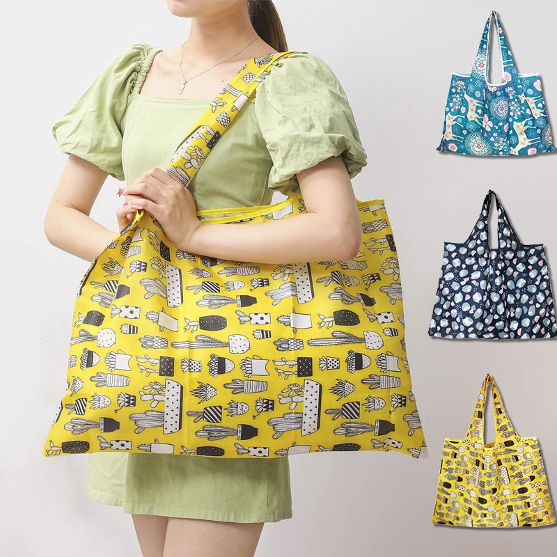 

Handbag Supermarket Shopping Bag Eco-Friendly Bag Grocery Bag Shopping Bag Folding Portable Eco-Friendly Canvas Bag