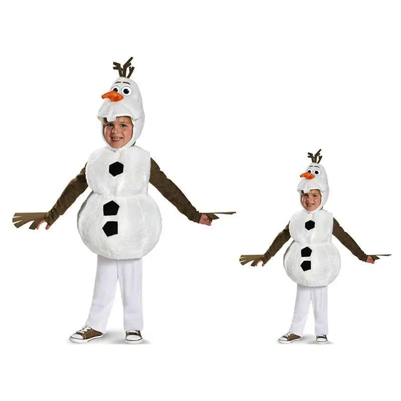 

Doll Cartoon Costume Anime Snowman Stage Show Costume Halloween Costume