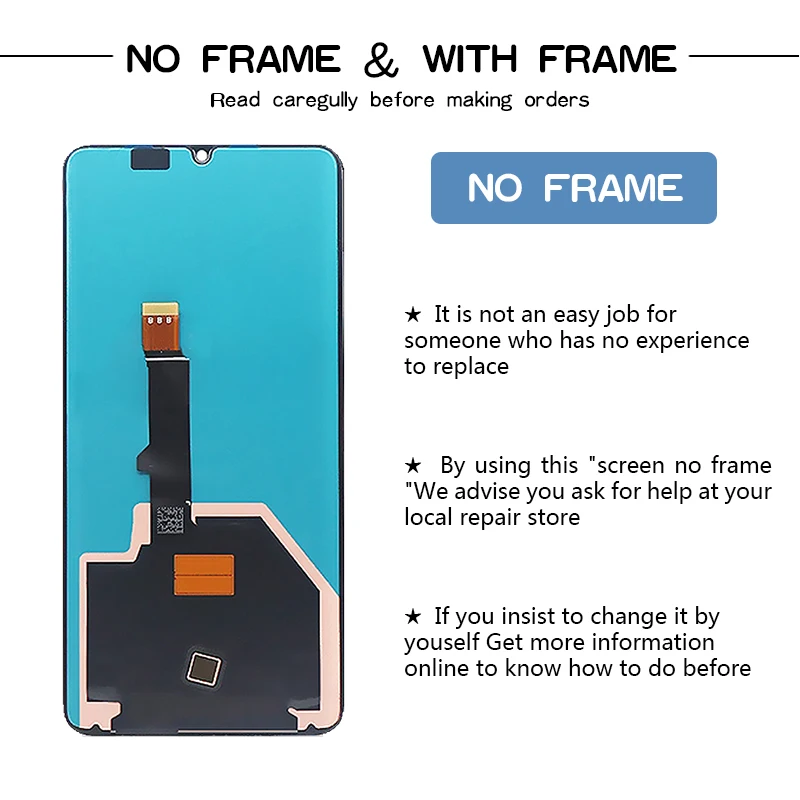 Оригинальный супер AMOLED для Huawei P30PRO LCD P30 Pro ЖК-дисплей ЖК-экран сенсорный