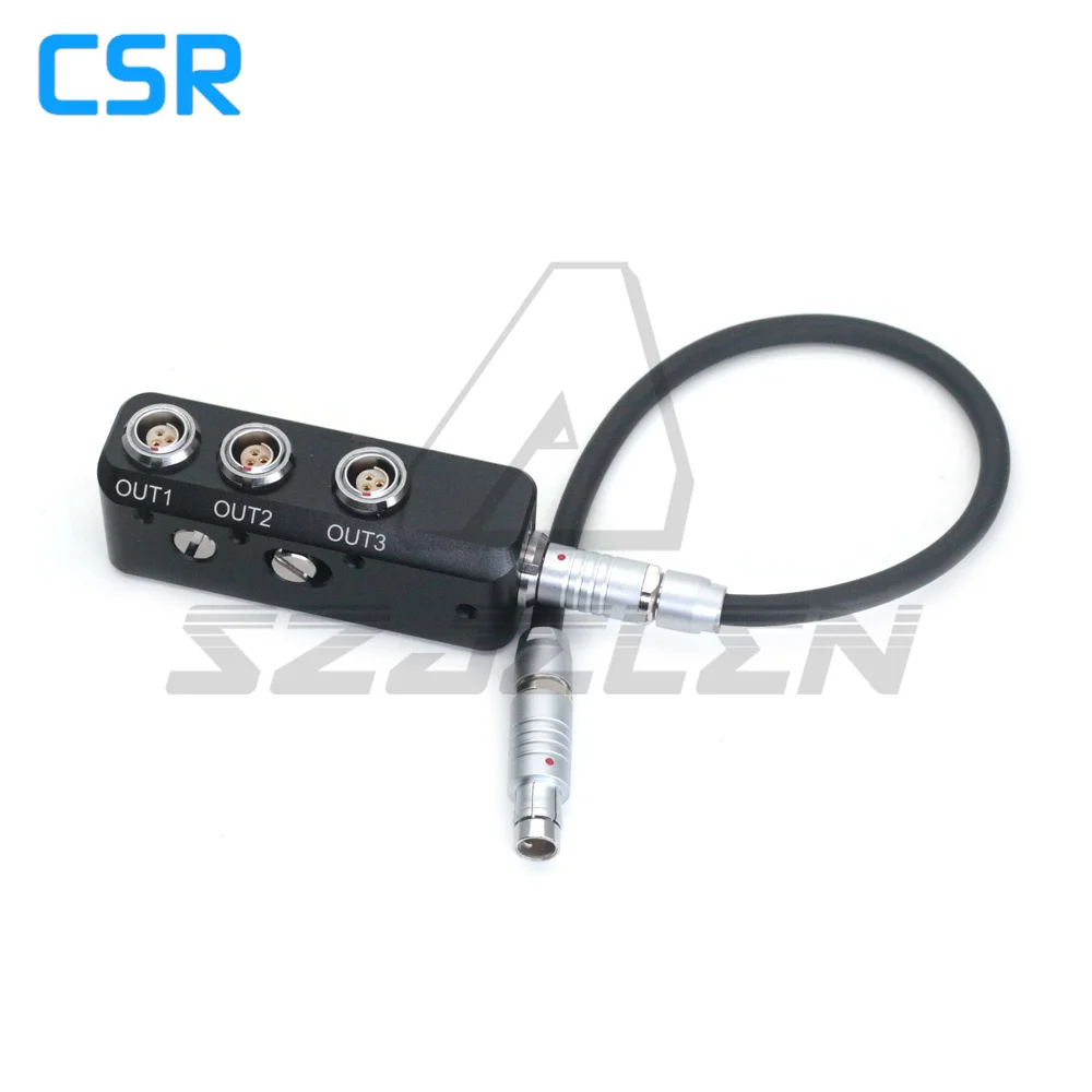 ARRI Камера RS 3-контактный разъем мама на 3 X Кабель-разветвитель питания