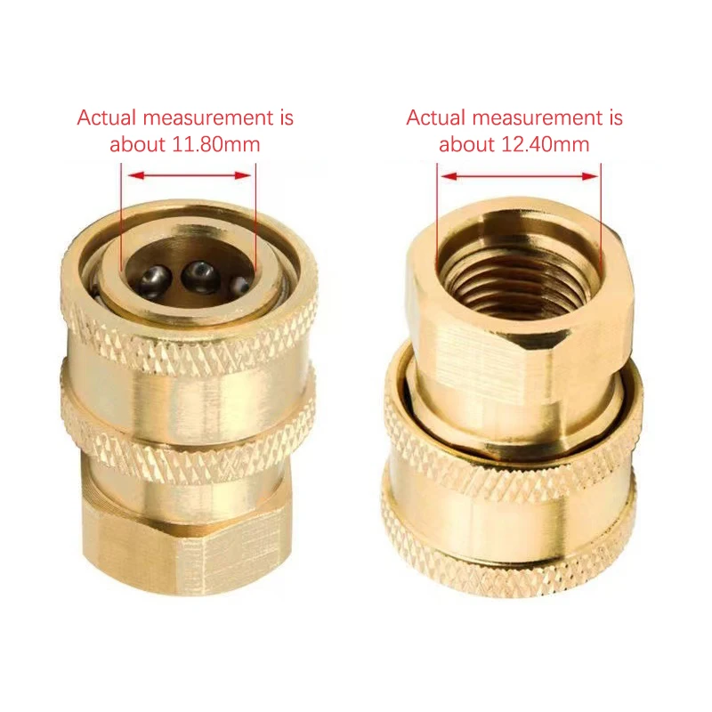 

БЫСТРОРАЗЪЕМНАЯ муфта 1/4 для мойки высокого давления для домашних садовых соединений