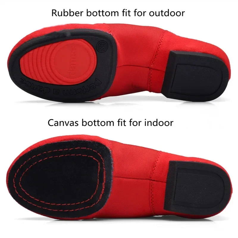 Уличная и внутренняя обувь с мягкой подошвой для женщин взрослых джазовых танцев