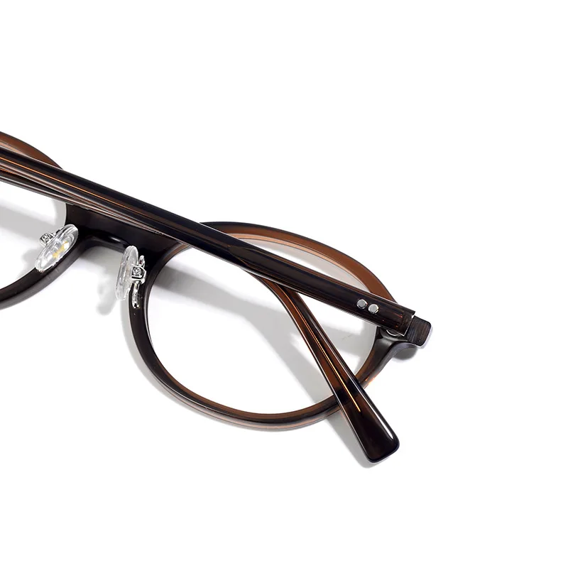 Новая модная ретро черепаховая оправа для очков книжный червь овальная