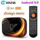 ТВ-приставка VONTAR X3, 8K, Amlogic S905X3, 4 + 64 ГБ, Android 1000