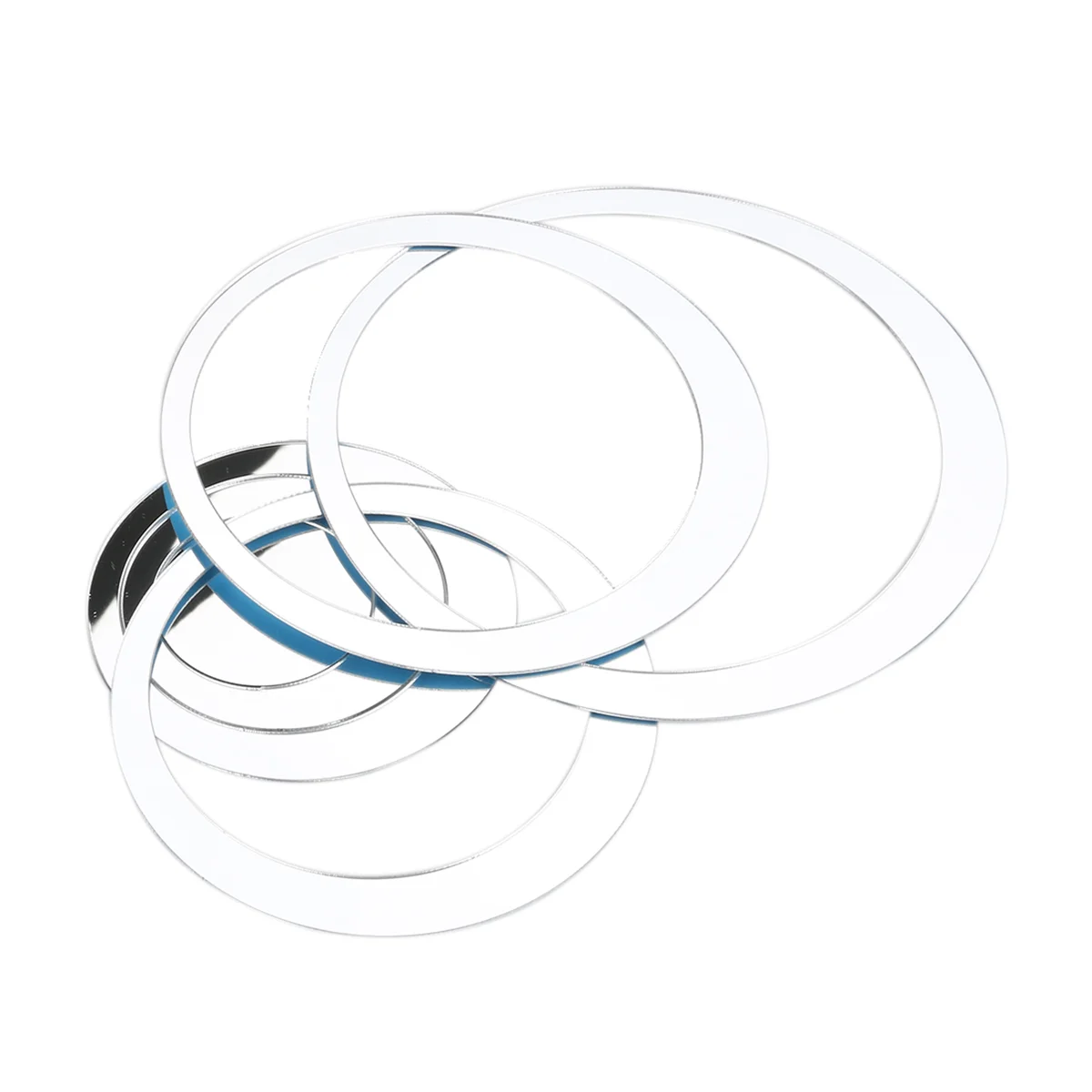 

24pcs Wall Stickers Acrylic Mirror Circle Shaped Wall Mural for Office