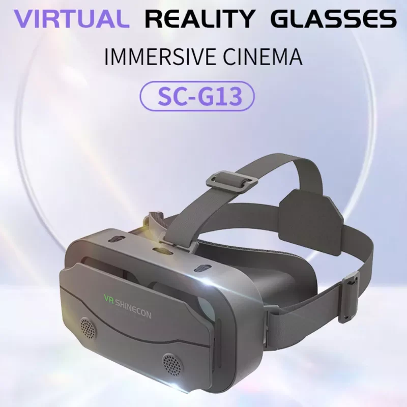

NEW2023 3D VR Glasses Headset Head-mounted Adjustable VR G05A For 4.7-7.0 Inches Android Smart Phones Virtual Reality Glasses Po