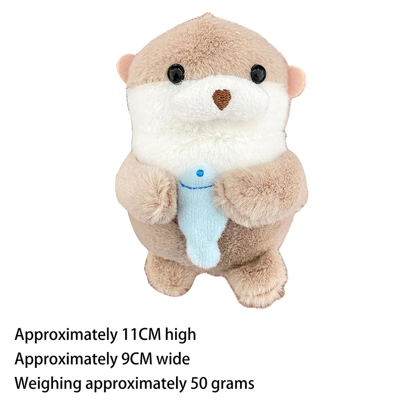 Новая кукла-выдра милая маленькая выдра маленькое животное плюшевое украшение