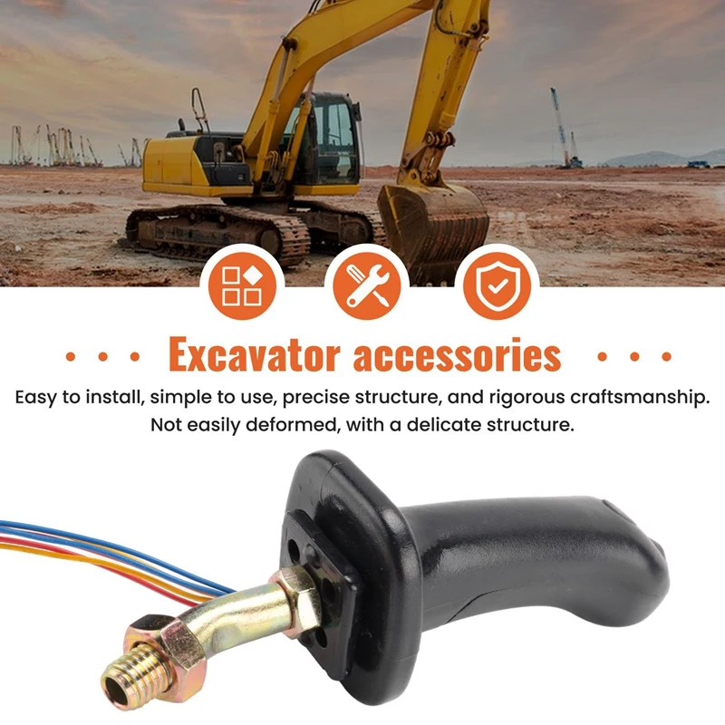 3-кнопочный джойстик экскаватора в сборе ручка шестерни для Daewoo Doosan DH DX150 215 225 300