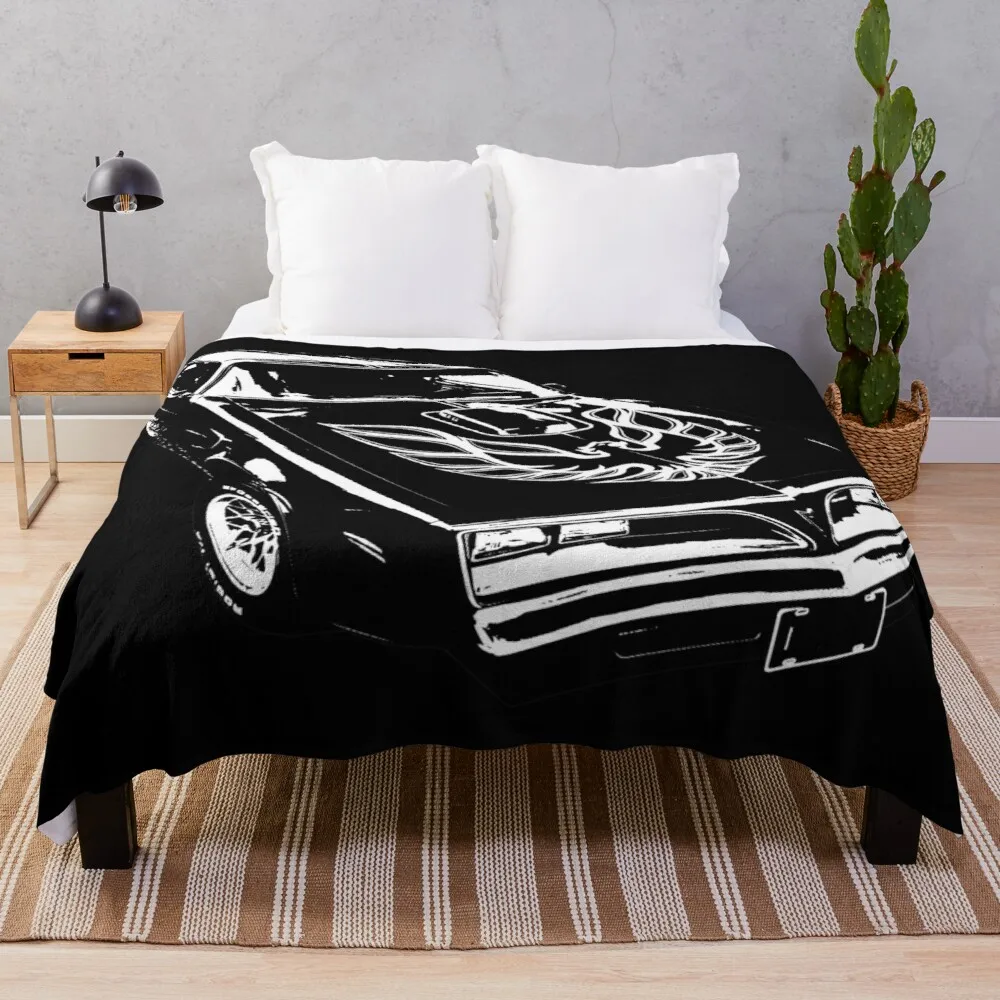 

1978 Trans AmThrow Blanket oversized throw blanket Decorative sofa blankets Single blanket