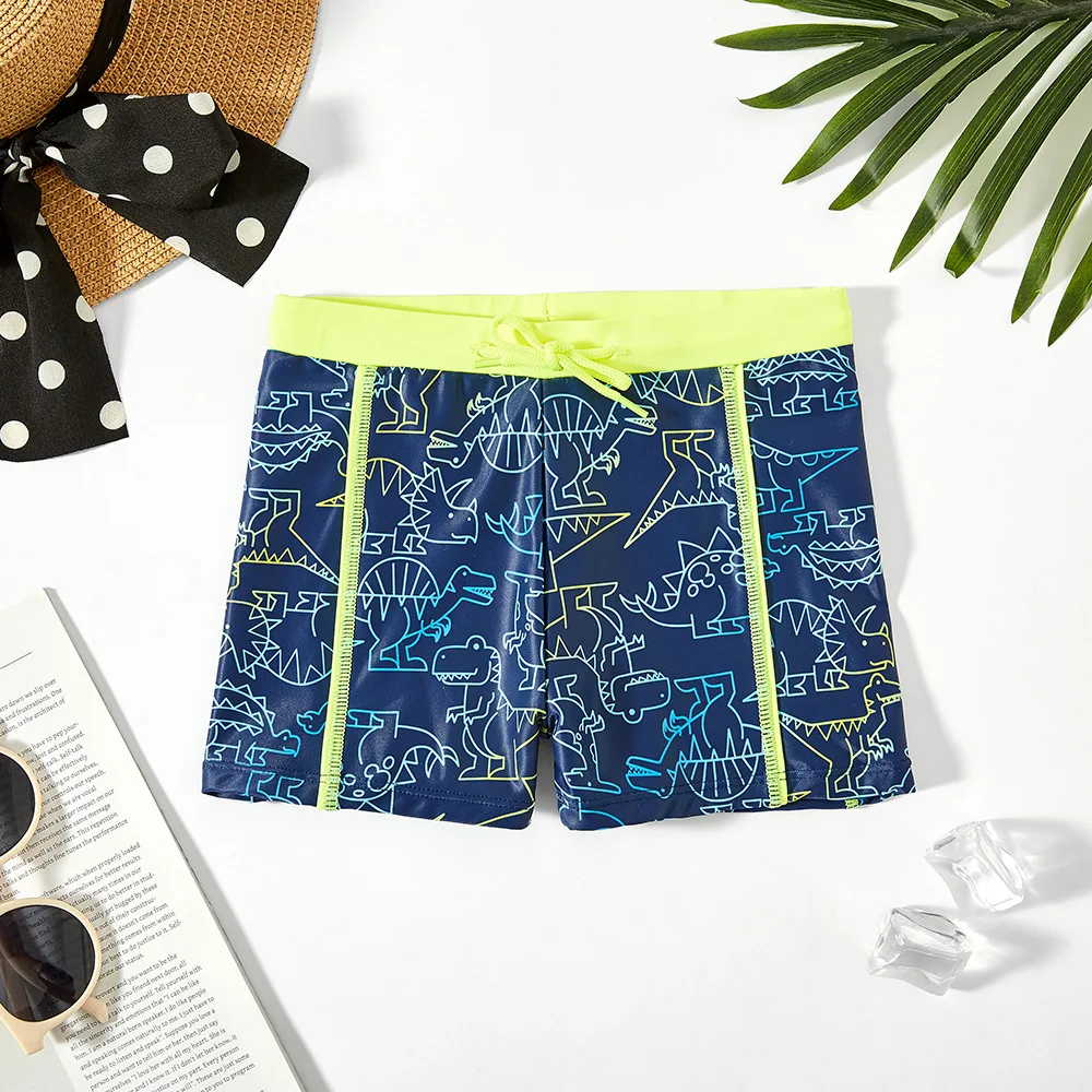 

Blue Children's Swimming Trunks Kids Trunks Summer Quick Drying Teen Boys Swim Trunks Bathing Suit