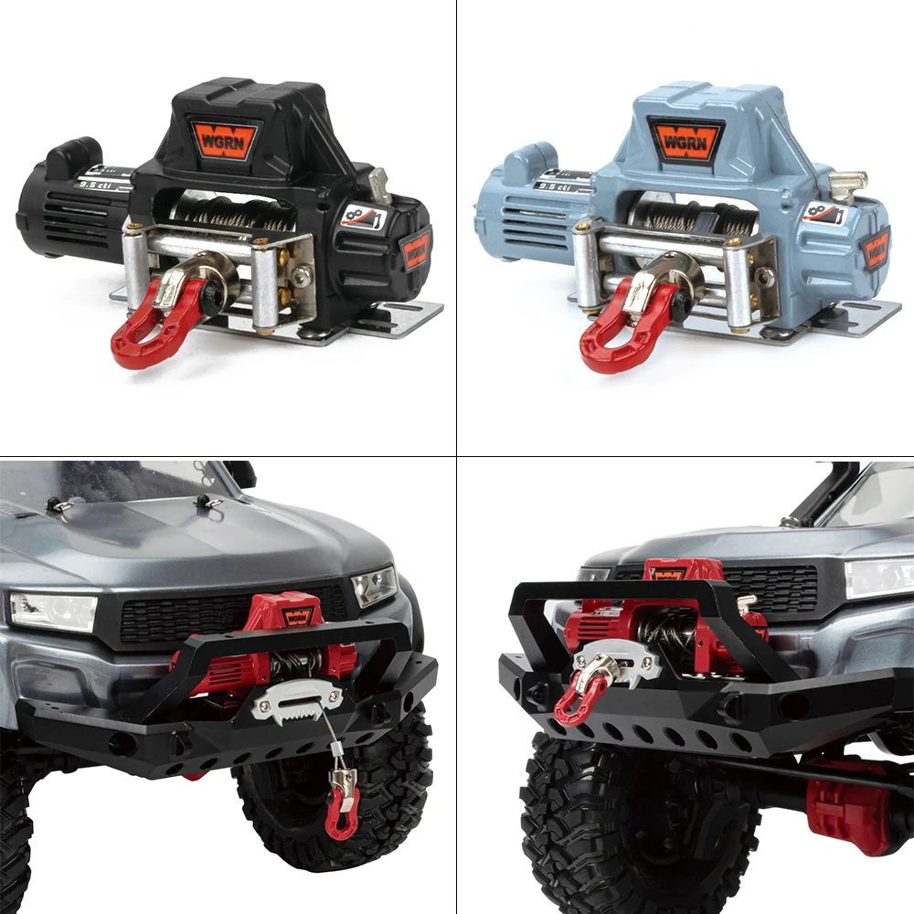 

Automatic Metal Winch and Wireless Remote Controller Receiver for 1/10 RC Crawler Car Axial SCX10 TRX4 D90 KM2 CC01 TF2