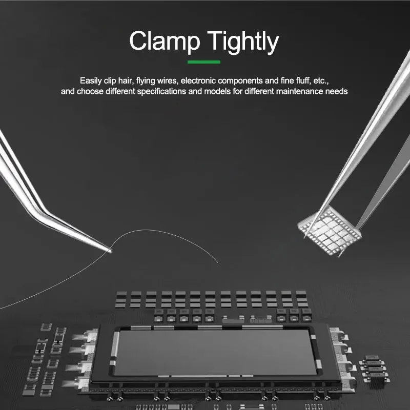 Механические промышленные пинцеты RELIFE SK-11 15 электронные антистатические