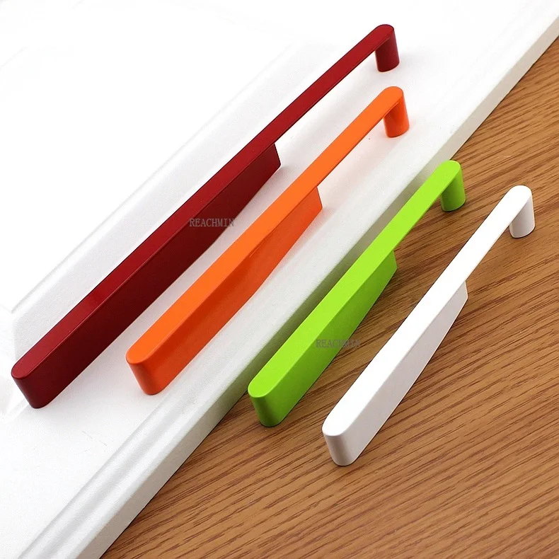 

2PCS/Lot Colorful Zinc Pull Kitchen Cupboard Furniture Cabinet Closet Wardrobe Handle Pull Knob Designed Shape