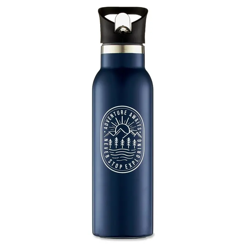 

Fantastic Blue 16-oz. Adventure Metal Water Bottle - An Ideal Way to Celebrate Graduation Perfectly!