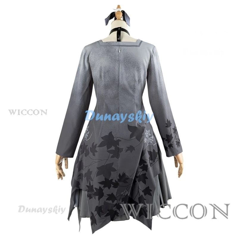 Цветная сцена! Asahina Mafuyu Косплей Платья и парик 25 ночной шнур собственные парики