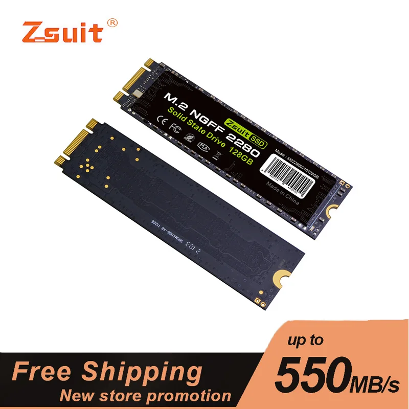 

Твердотельный накопитель Z-suit, SSD 128 ГБ, 256 ГБ, M.2 SSD, 512 ГБ, ТБ, стандарт M.2 NGFF SATA, внутренний жесткий диск для ноутбука и настольного компьютера