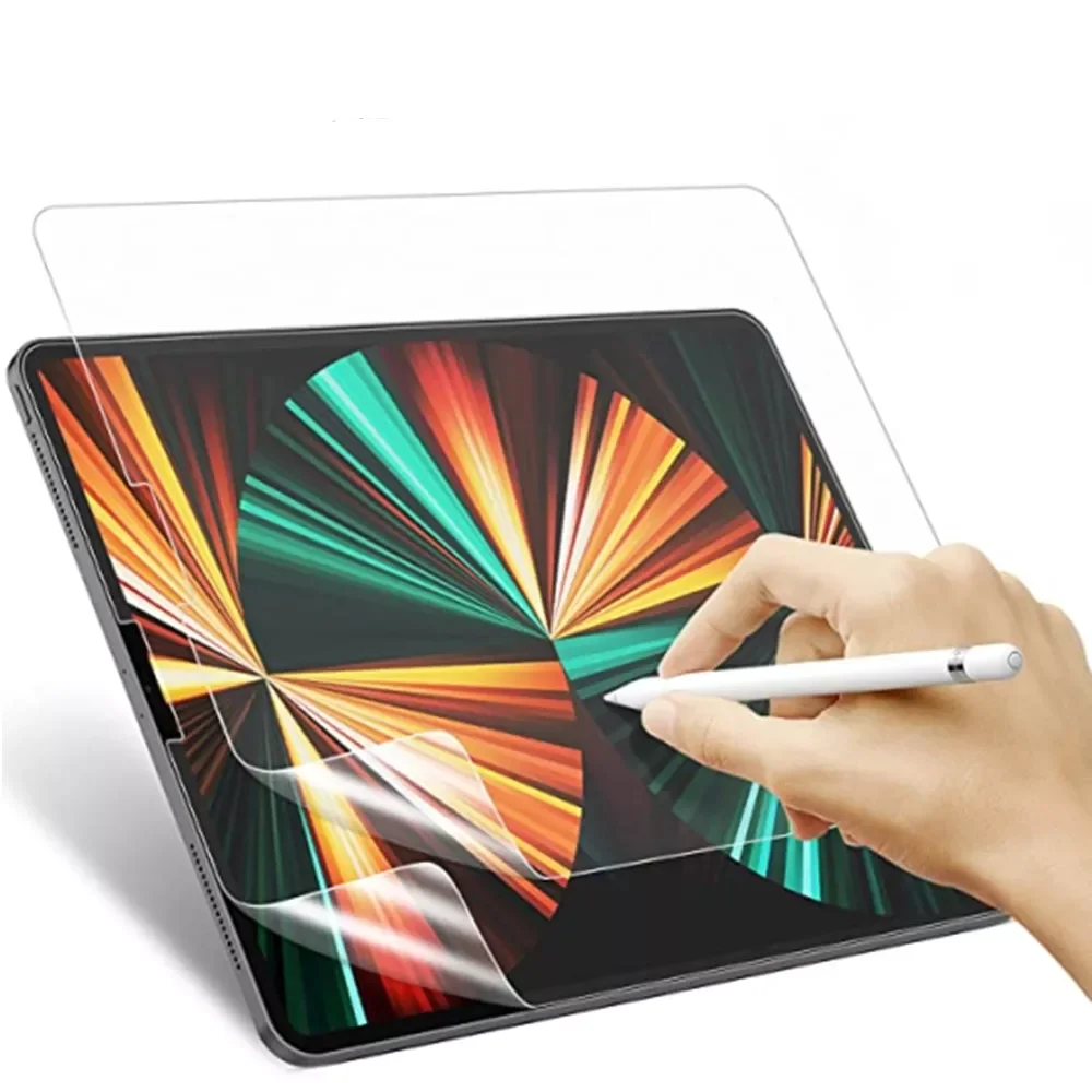 

12.9 11in Paperfeel Film For iPad 2021 iPad Air Mini 6 5 4 3 iPad 9 8 7 6 10.2 9.7inch Matte Screen Protector Painting Write