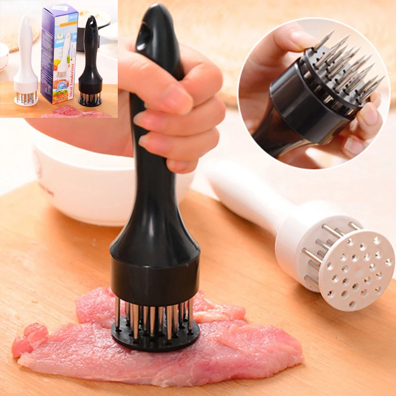 

Home Stainless Steel Meat Tenderizers Steak Chicken Wings Tenderizer Needle Kitchen Poultry Tools Accesorries For Loosing Meat