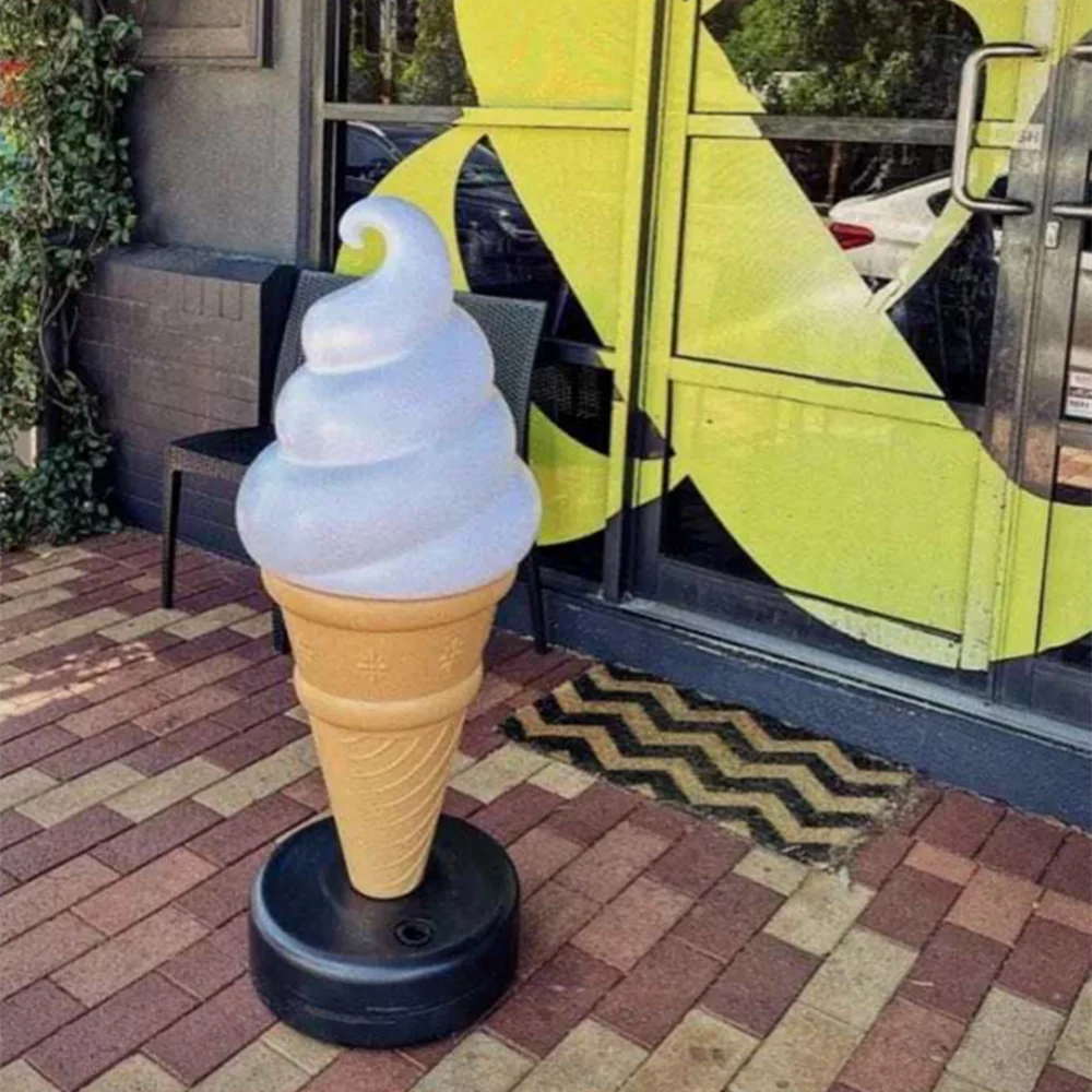 47-дюймовая огромная 120 см без лампы GREASOURCE Оригинальное мороженое крутая модель