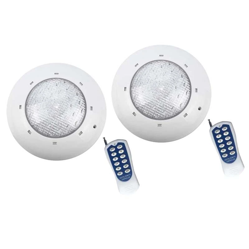 

2X Rgb LED Pool Light 12V 24W 36W Smd LED Waterproof Colorful Color Changing Pool Light Outdoor Underwater Light 24W