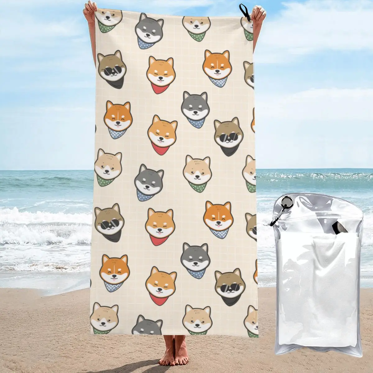 Summer New Arrival Sea Beach Towel Sandproof Quick Dry Surf Towels