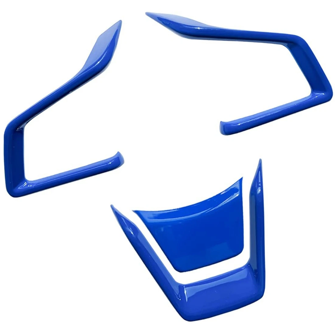 

Steering Wheel Panel Frame Trim Cover ABS for Subaru Forester Ascent 2019-2022, for Impreza 2017-2022, Blue