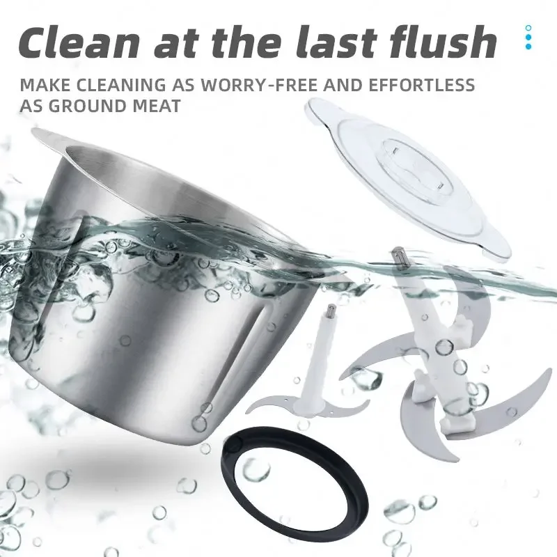 С фабрики кухонная бытовая овощная мясорубка кухонный комбайн из нержавеющей