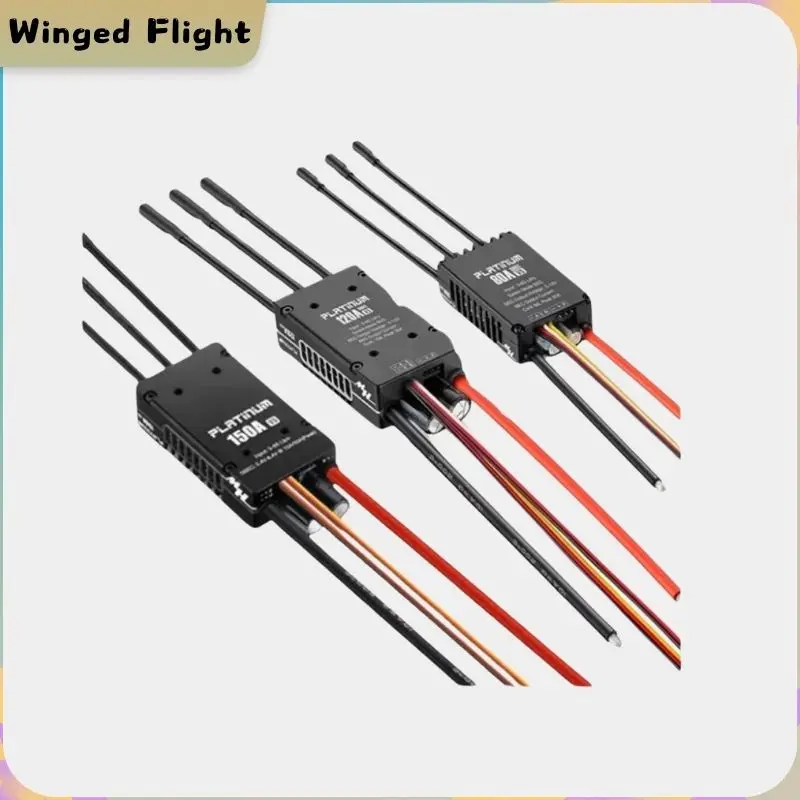 Hobbywing Новый Platinum V5 80A 120A 150A 3-8S Бесщеточный ESC