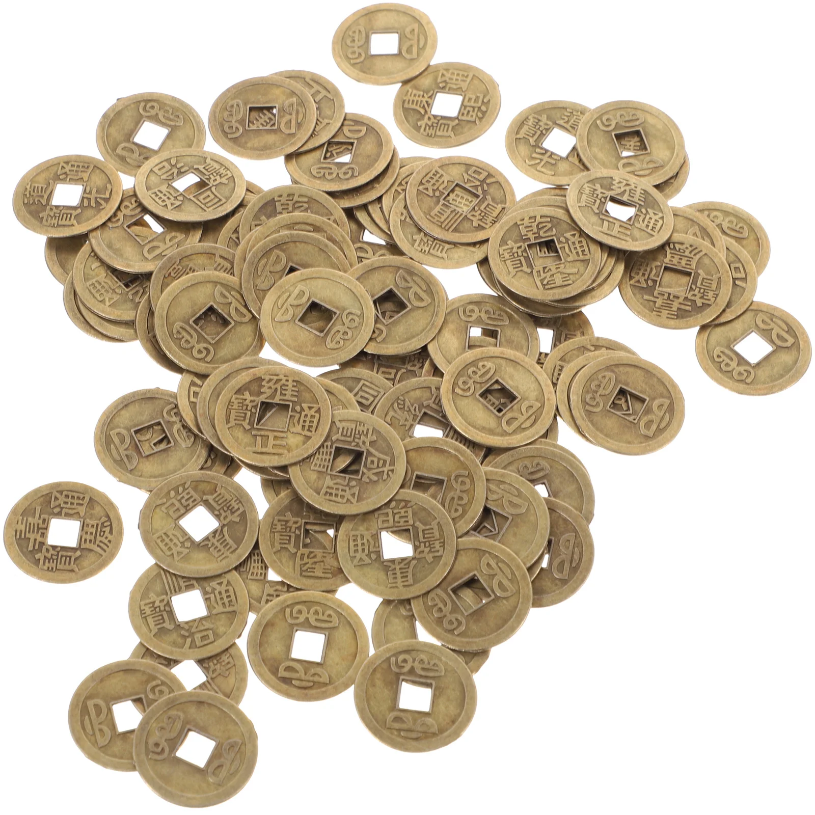 

Chinese Coins Coin Shui Feng Charms Money Chinas Lucky New Gifts Fake Ancient Knot Ching I Copper Toy Accessory Gadgets Year