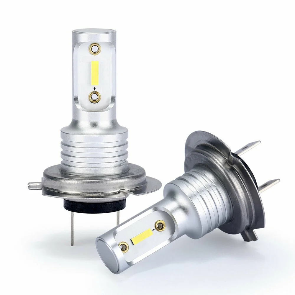 

2pcs H7 LED Headlight Bulb Kit High Low Beam 100W 30000LM Super Bright 6500K White