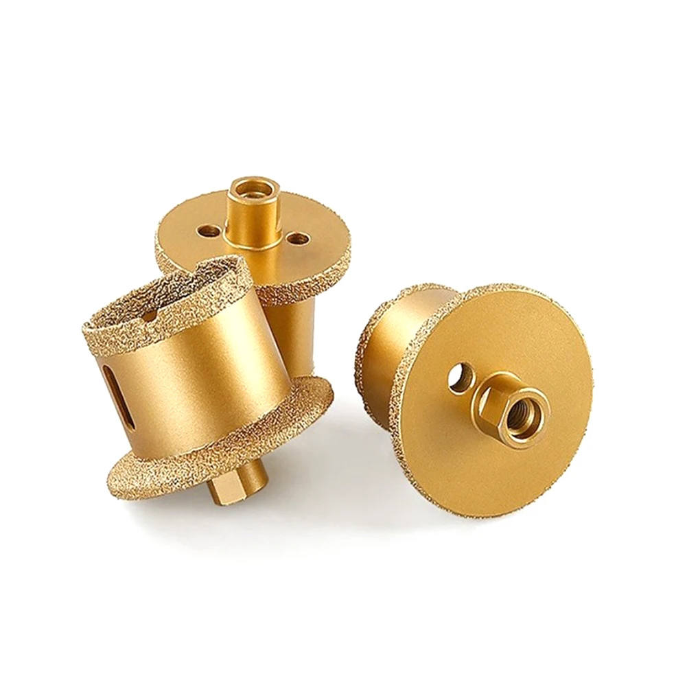 

For Marble Tiles Washbasin Core Bits Brazing Hole Opener Tool Parts Brazed Hole Drill Saw Hole Opener M10 Thread