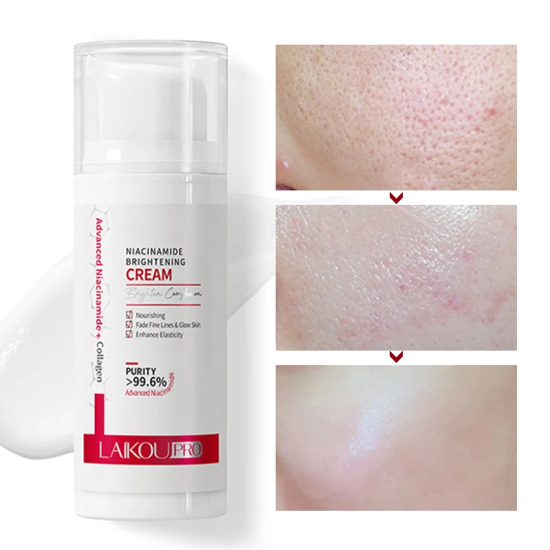 

Nicotinamide Firming Anti-Wrinkle Cream Reduce Face Fine Lines Tighten Pores Whitening Oil Control Acne Hydrating Skin Product