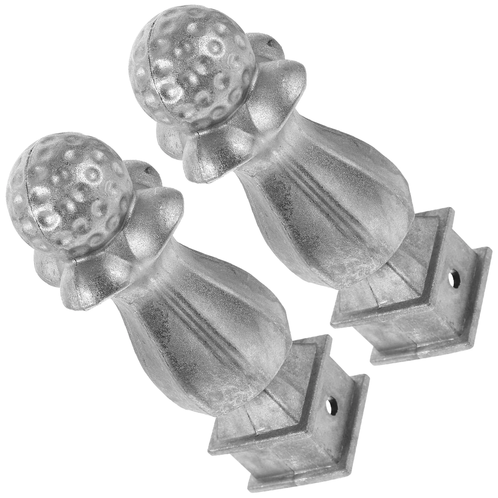 

2 шт., декоративные квадратные колпачки из алюминиевого сплава