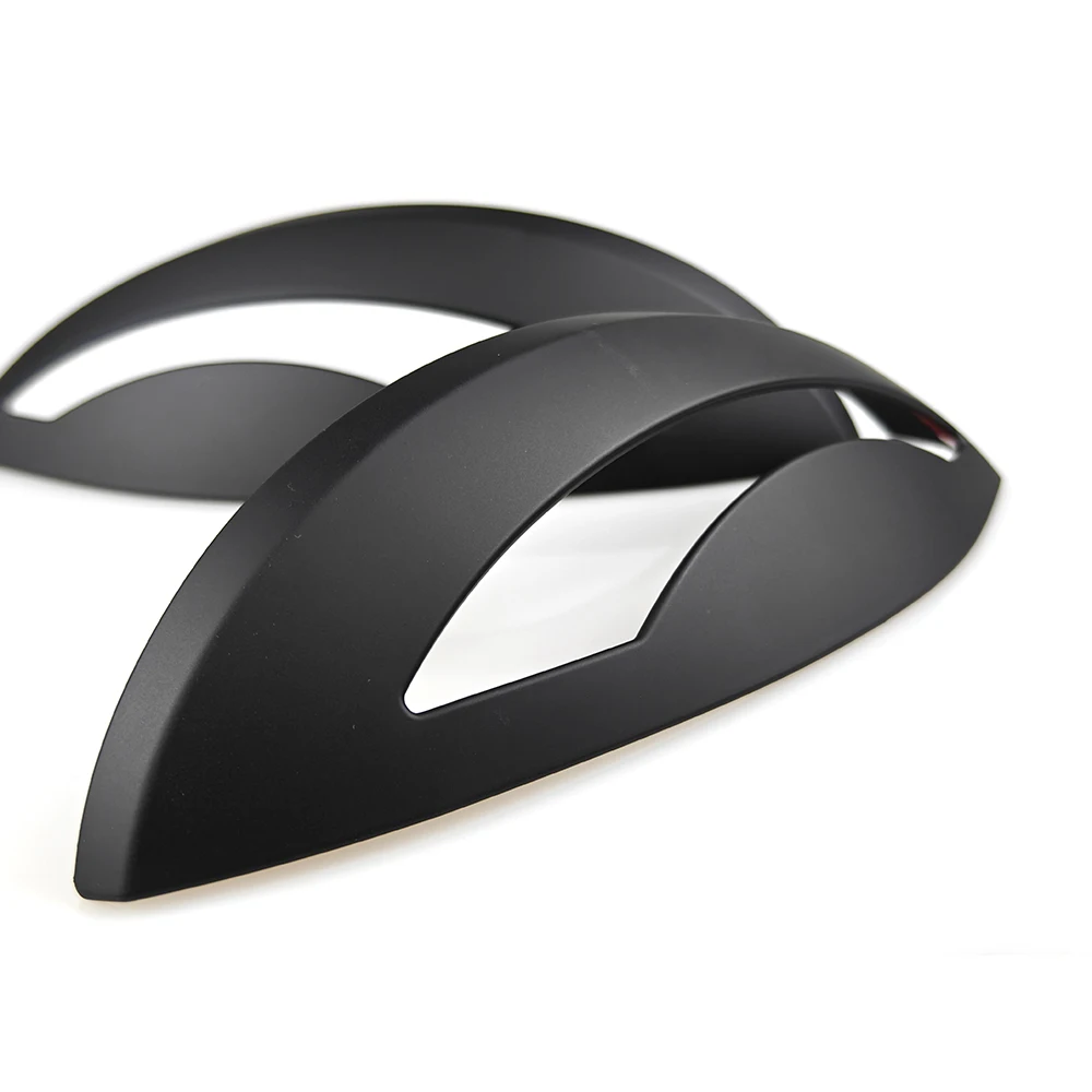 Совершенно новый материал ABS глянцевый черный и матовый чехол Angry Eye для Fiat 500 Abarth