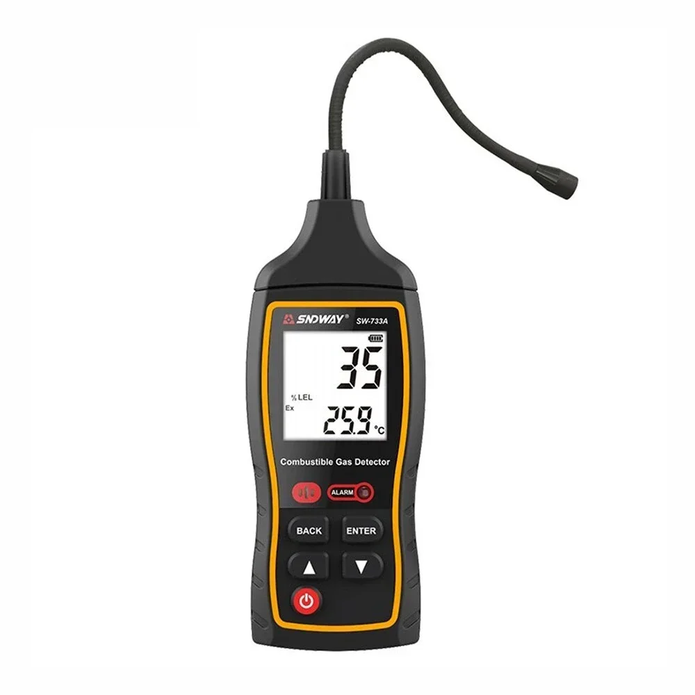 Газовый Детектор цифровой измеритель углекислого газа CO2 воспламеняющийся Ex