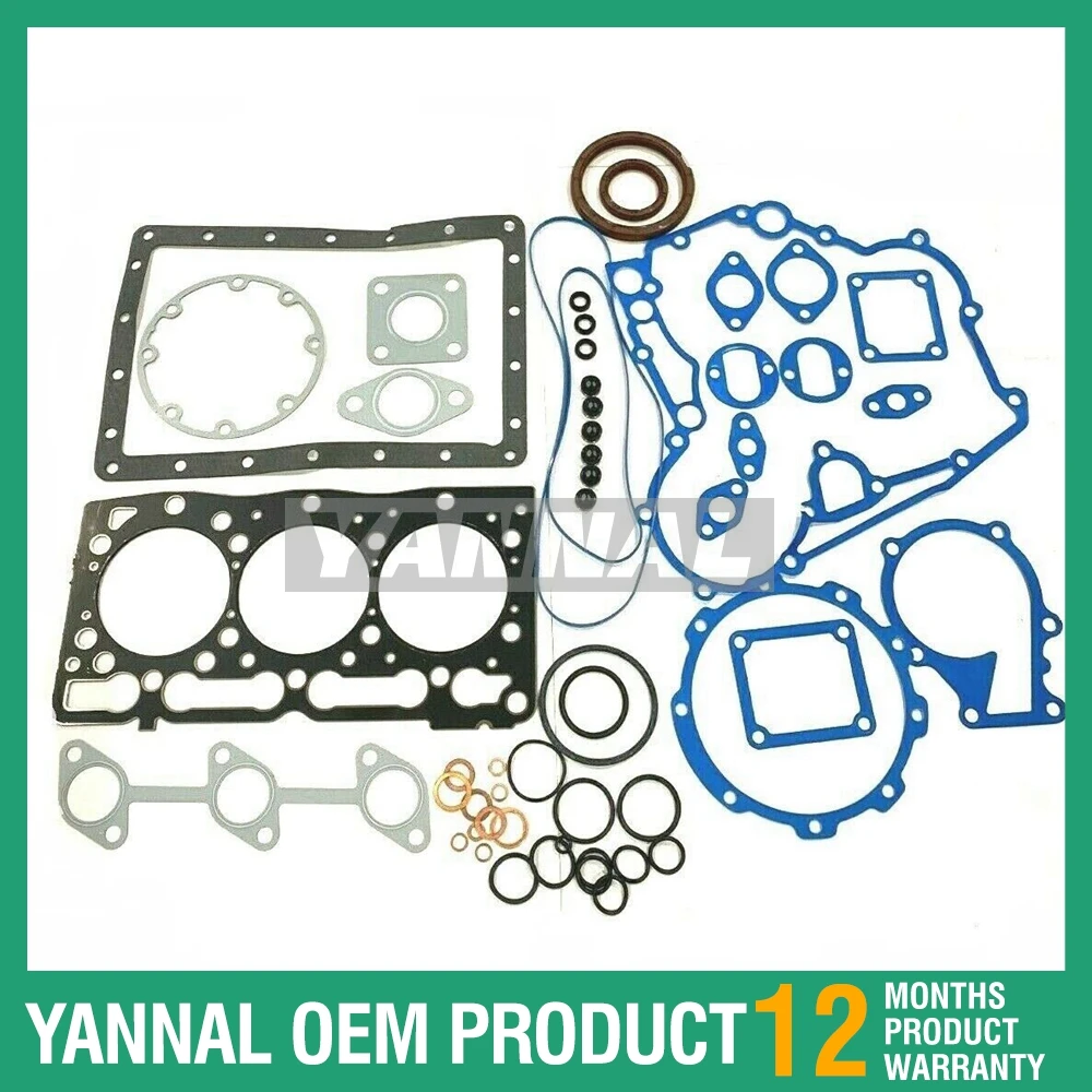 Хорошее качество полный комплект прокладок для Kubota D1105 F2560 RTV1100 ZD28 B2400 B2410 B7610 B2100