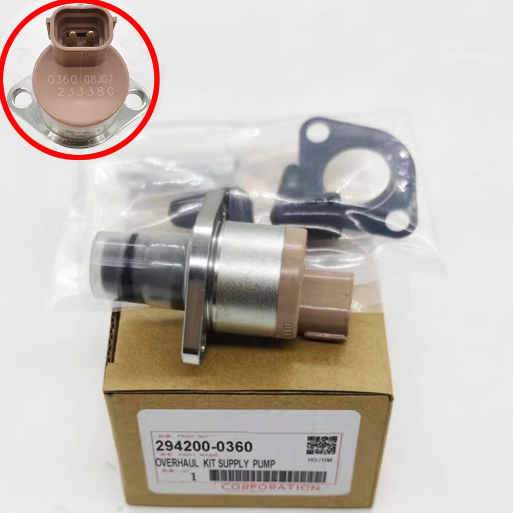 

294200 -0360 Топливный инжекторный насос, дозирующий давление, всасывающий клапан SCV 2942000360 Для Nissan Mitsubishii Toyotaa